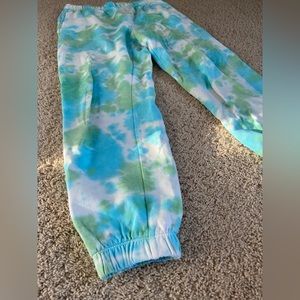 Nordstrom Tie Dye sweatpants with pockets size M- RUNS SMALL